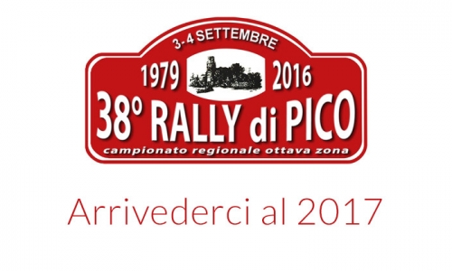 Immagine Il 38° Rally di Pico è terminato