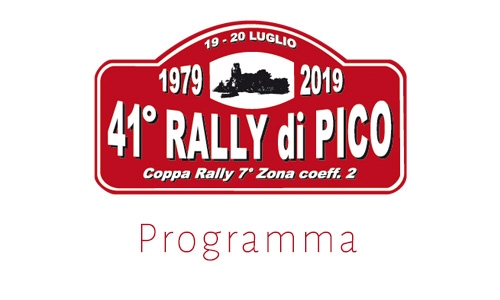 Immagine Disponibile il programma