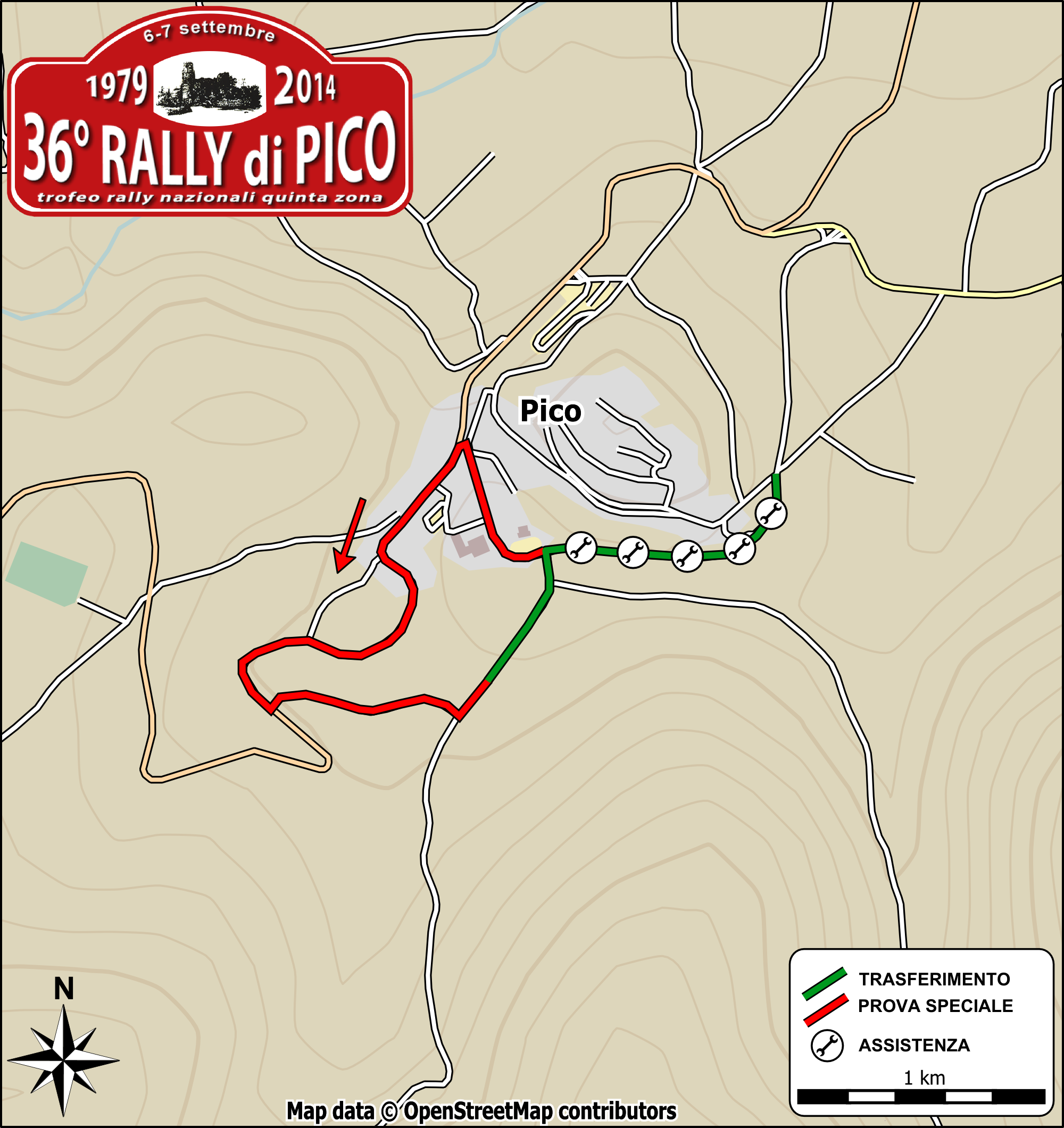 Cartina Shakedown