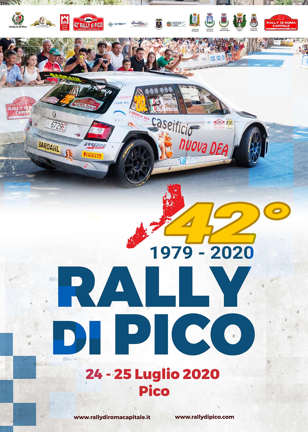 Locandina 42 rally di Pico