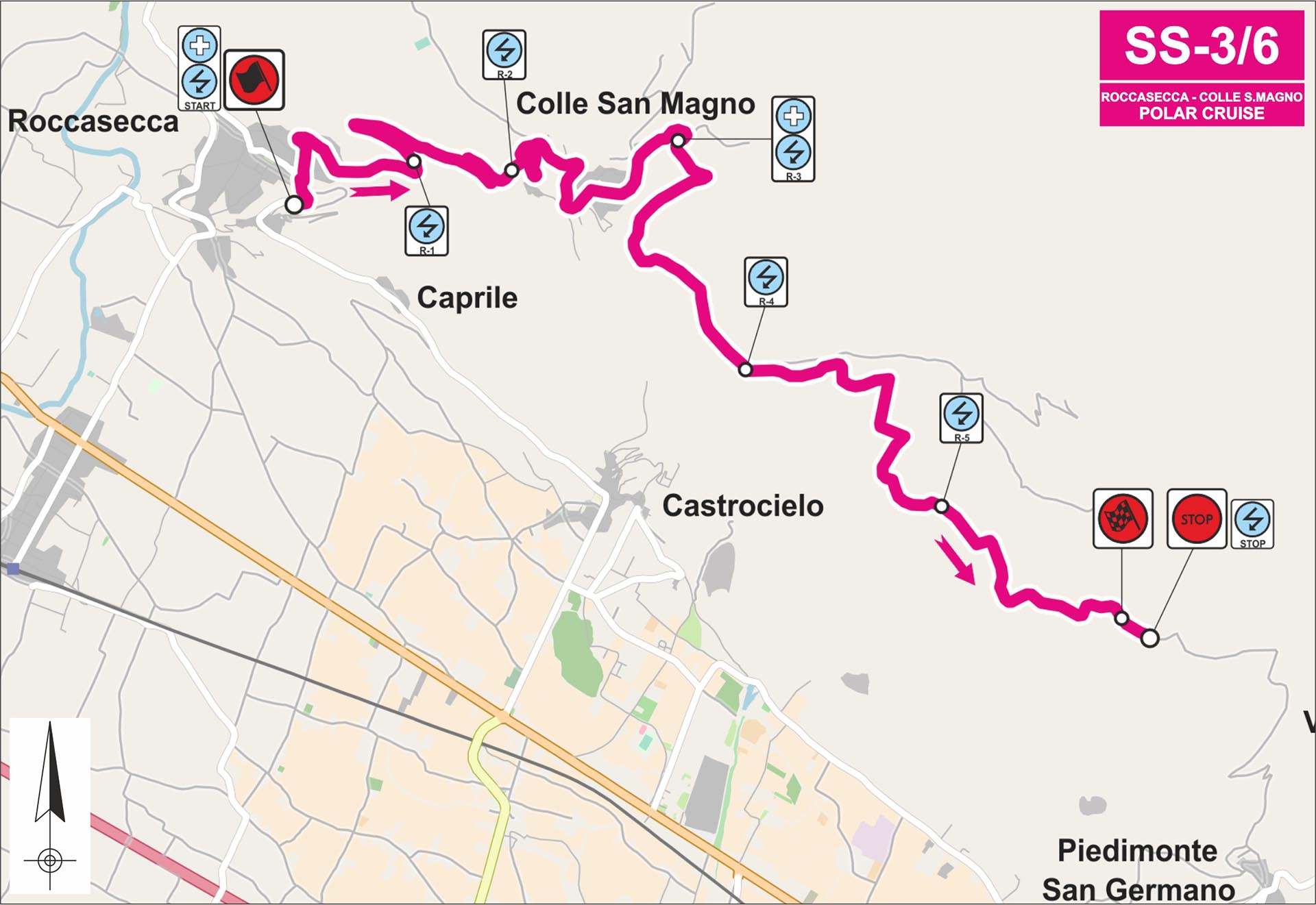 Mappa Prove Speciali 3 e 6